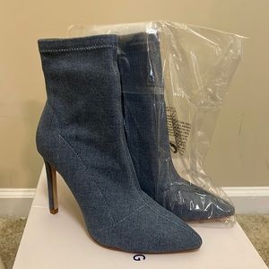Denim Boots